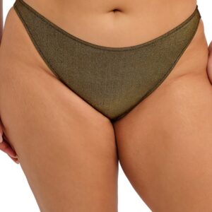 ELOMI SWIM Sunset Shimmer Gold Rush Slip