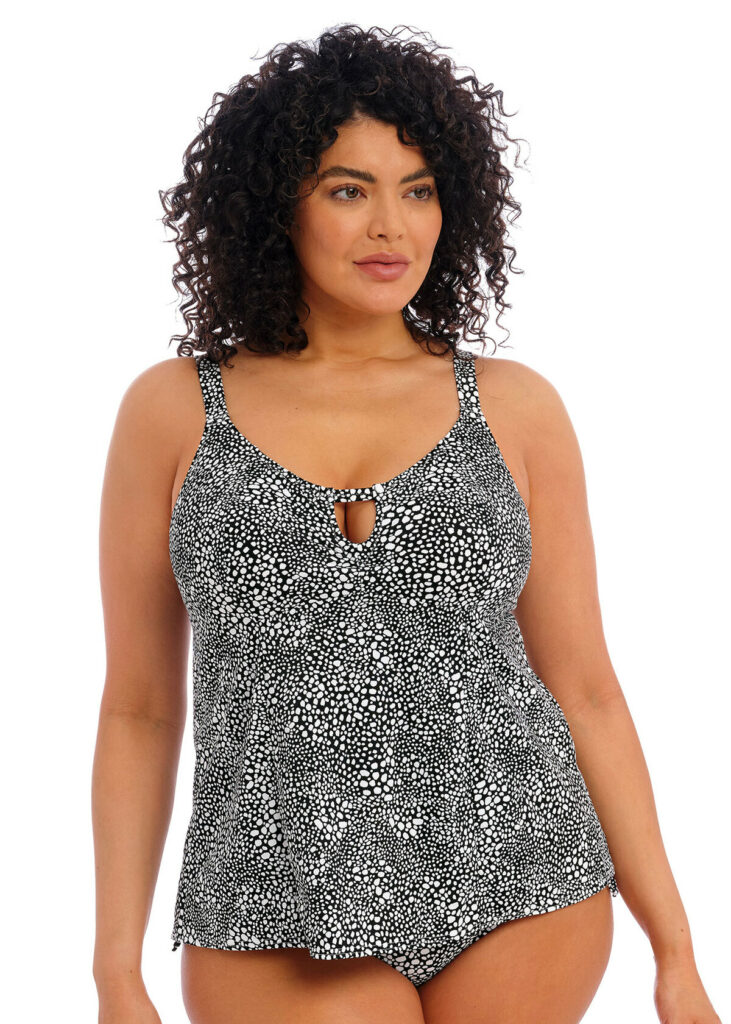 ELOMI SWIM Tankini Pebble Cove Plus Size Story
