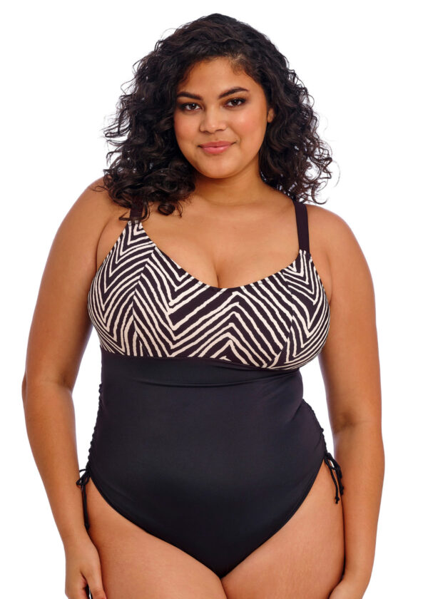 ELOMI SWIM Maillot une pièce Fiji Falls Black – Image 2