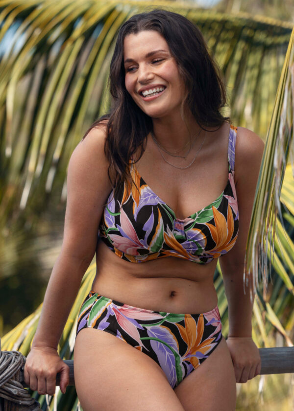 FANTASIE SWIM Soutien-gorge Twisté Mykonos Cove Black