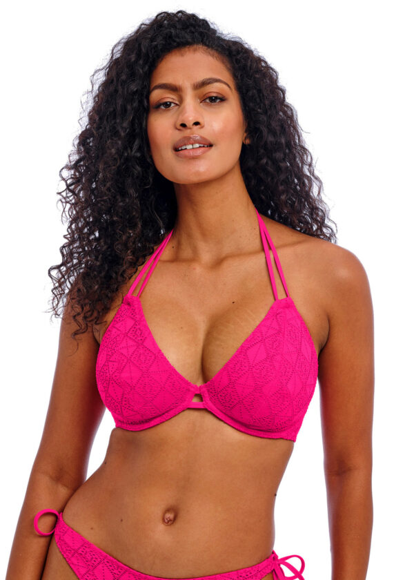 FREYA SWIM Soutien-gorge Tour de cou Nomad Night Fuschia – Image 2