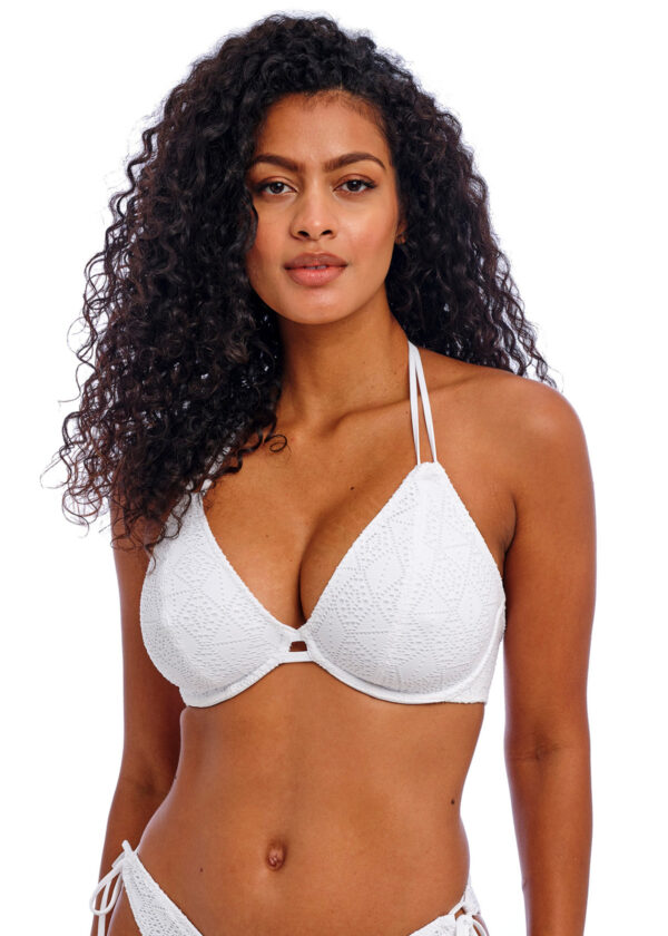 FREYA SWIM Soutien-gorge Tour de cou Nomad Night White