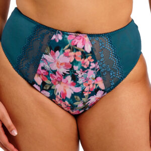 ELOMI Culotte Lucie Teal Floral