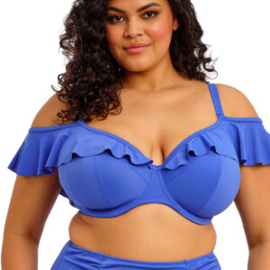 ELOMI SWIM Soutien-gorge Bardot Plain Sailing Azur