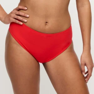Primadonna Swim Aswan Fiesta Rouge Maillot Slip Taille Haute Bikini