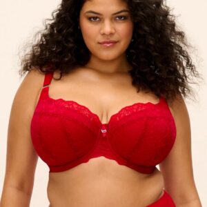 ELOMI Soutien-gorge Padde Brianna Haute Red