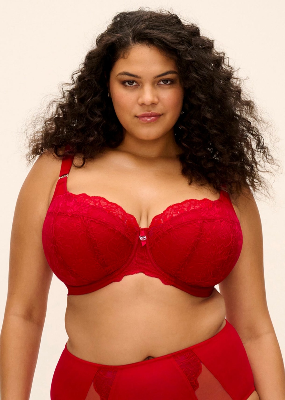 ELOMI Soutien-gorge Padde Brianna Haute Red